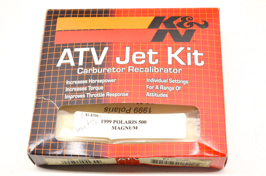 K&N 81-8506 Jet Kit 99 Polaris 500 Magnum NOS