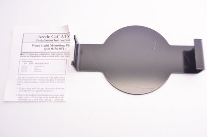 OEM Arctic Cat 0436-051 Light Mounting Plate Kit NOS