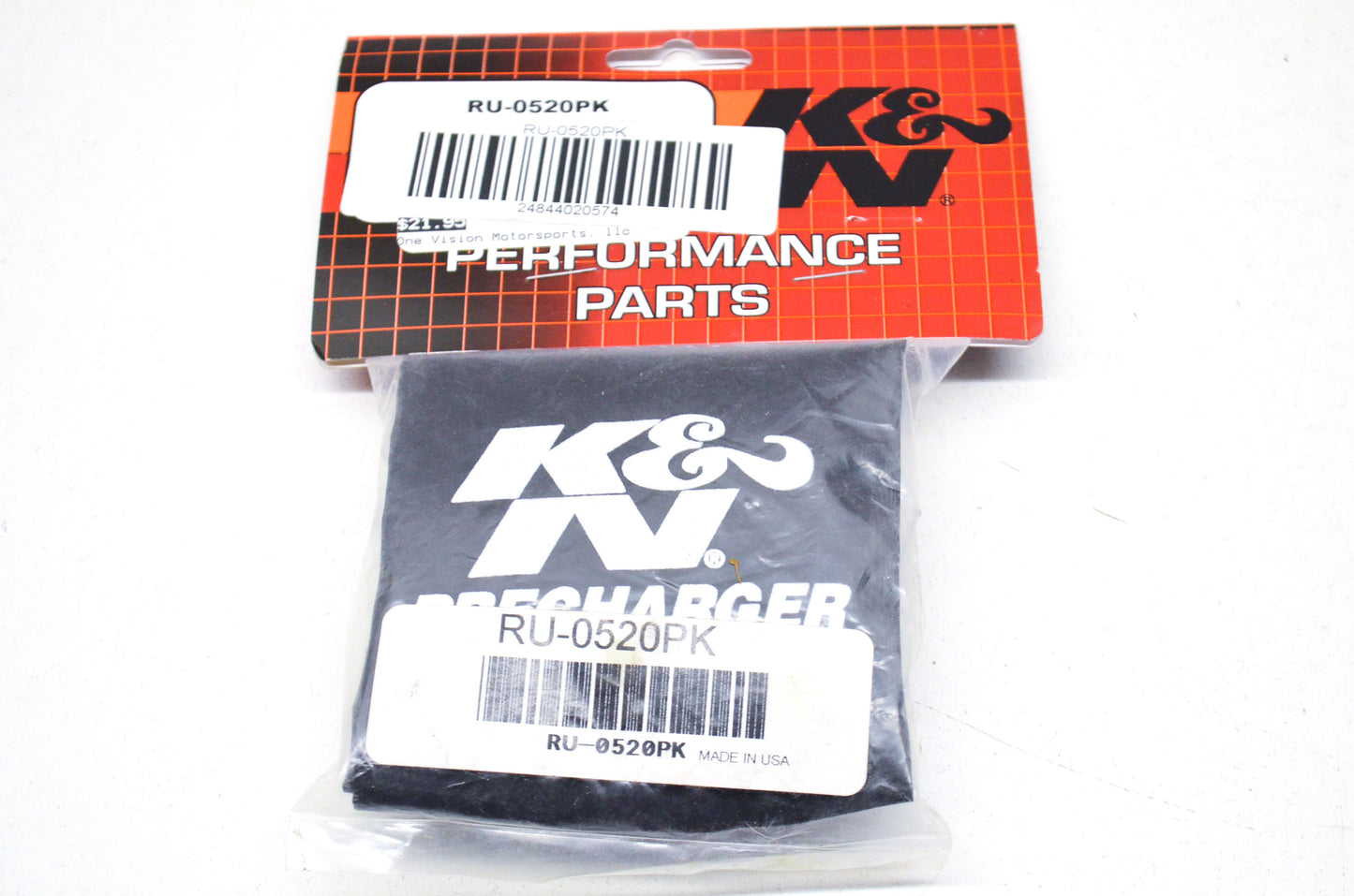 New K&N Precharger Filter Wrap NOS