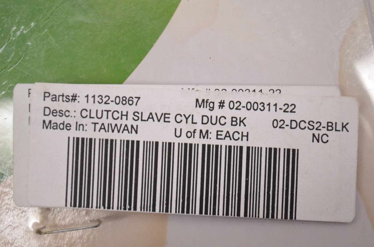 Powerstands 1132-0867, 02-00311-22 Clutch Slave Cylinder NOS