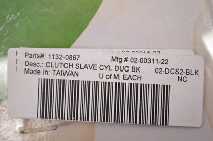 Powerstands 1132-0867, 02-00311-22 Clutch Slave Cylinder NOS