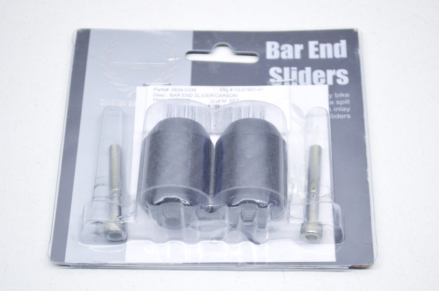PSR-USA 0634-0339, 03-01901-41, 925-1319 Bar End Sliders 11-12 Honda CBR250R NOS