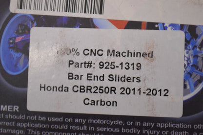 PSR-USA 0634-0339, 03-01901-41, 925-1319 Bar End Sliders 11-12 Honda CBR250R NOS