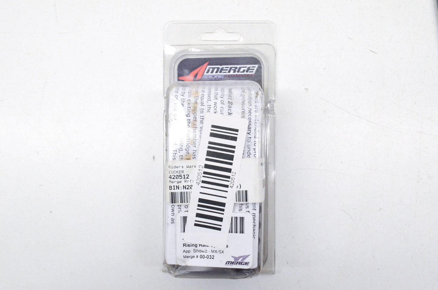 Merge 00-032, 420512 MX/SX Rising Rate Springs NOS