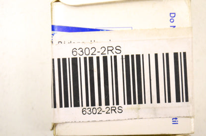 Parts Unlimited 6302-2RS Ball Bearing QTY 2 NOS