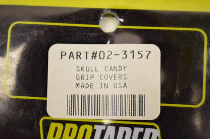 New Pro Taper Skull Candy Grip Covers NOS