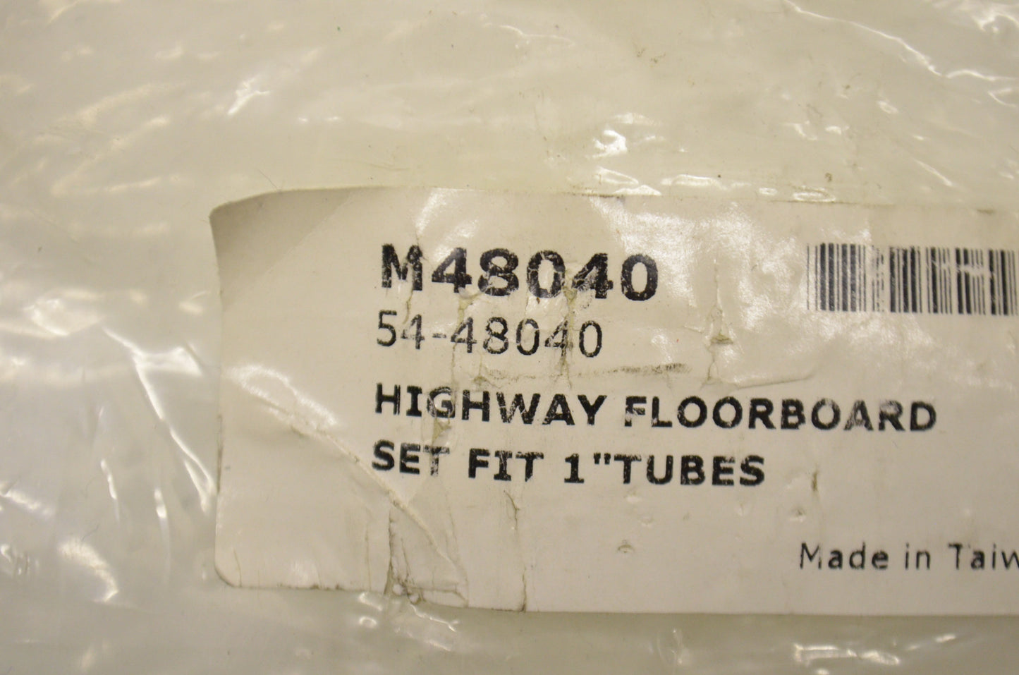New Emgo Highway Floorboard Kit 1' Tubes NOS