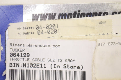 New Motion Pro T2 Throttle Cable Suzuki NOS
