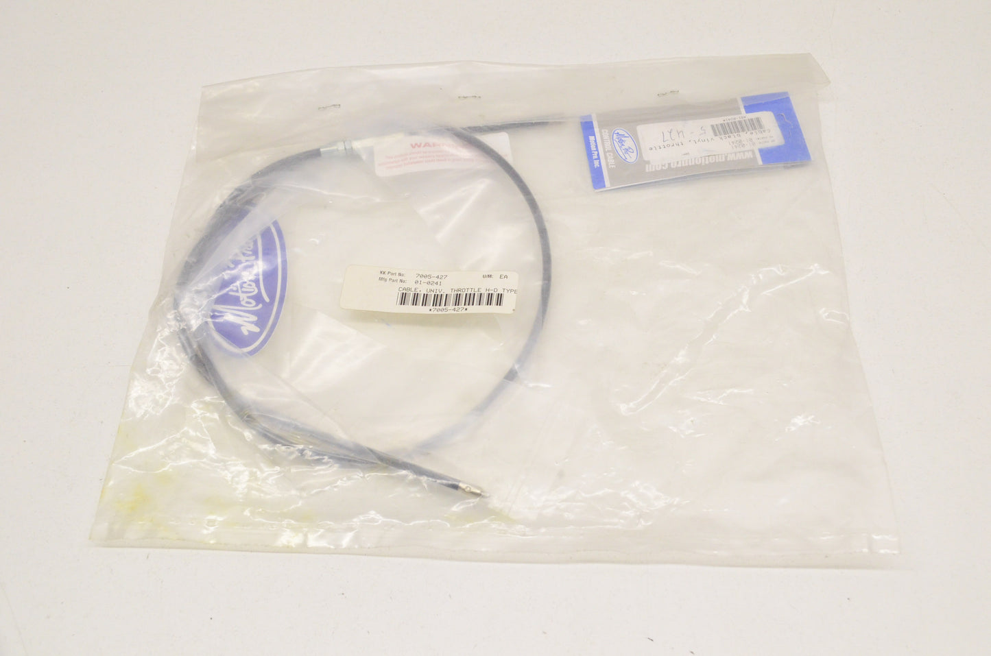 New Motion Pro Throttle Cable NOS