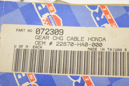 LeMans Pro Series 072309, 22870-HA0-000 Gear Change Cable Honda NOS