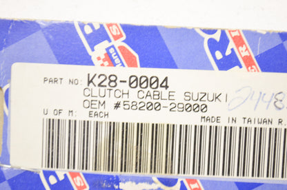 LeMans Pro Series K28-0004, 58200-29000 Clutch Cable Suzuki NOS