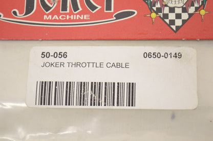 New Joker Machine Throttle Cable NOS