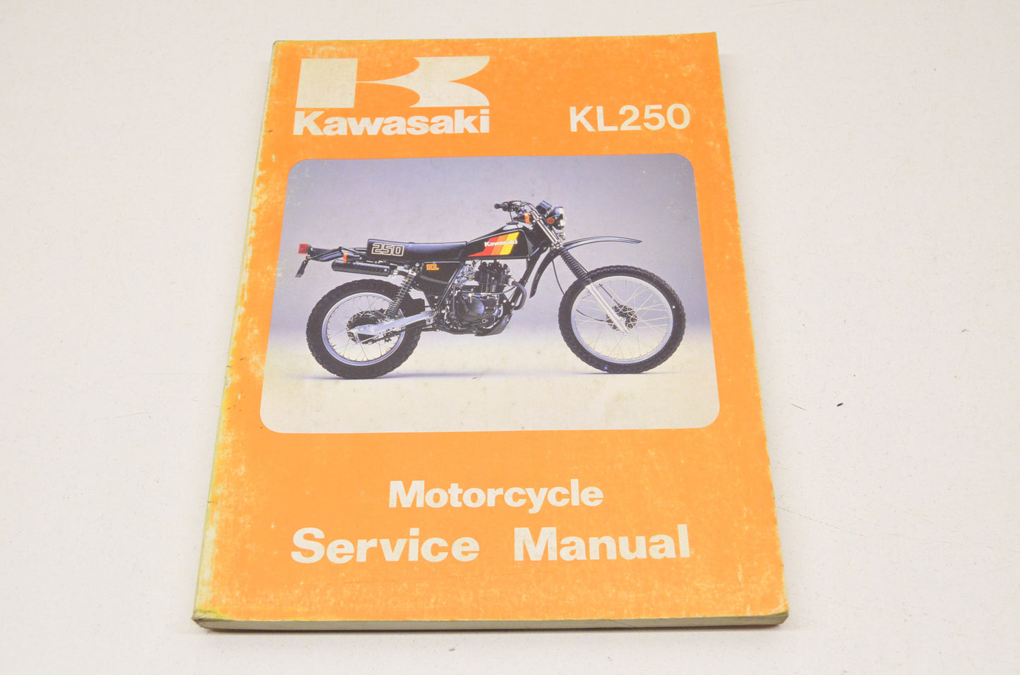 OEM Kawasaki 99924-1024-03 Service Manual KL250A3/B/C