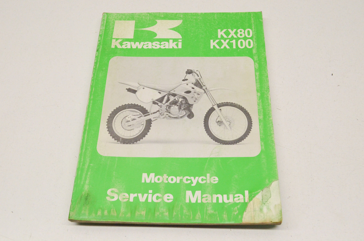 OEM Kawasaki 99924-1144-01 Service Manual KX80/100