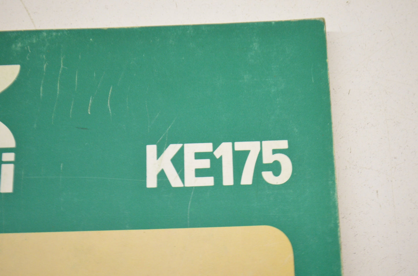 OEM Kawasaki 99997-719-03 Service Manual KE175B1