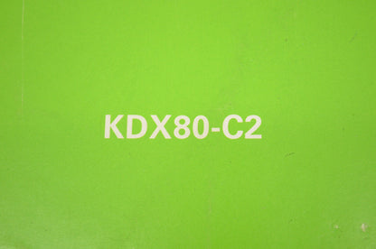 OEM Kawasaki 99920-1293-01 Owner's & Service Manual KDX80C2