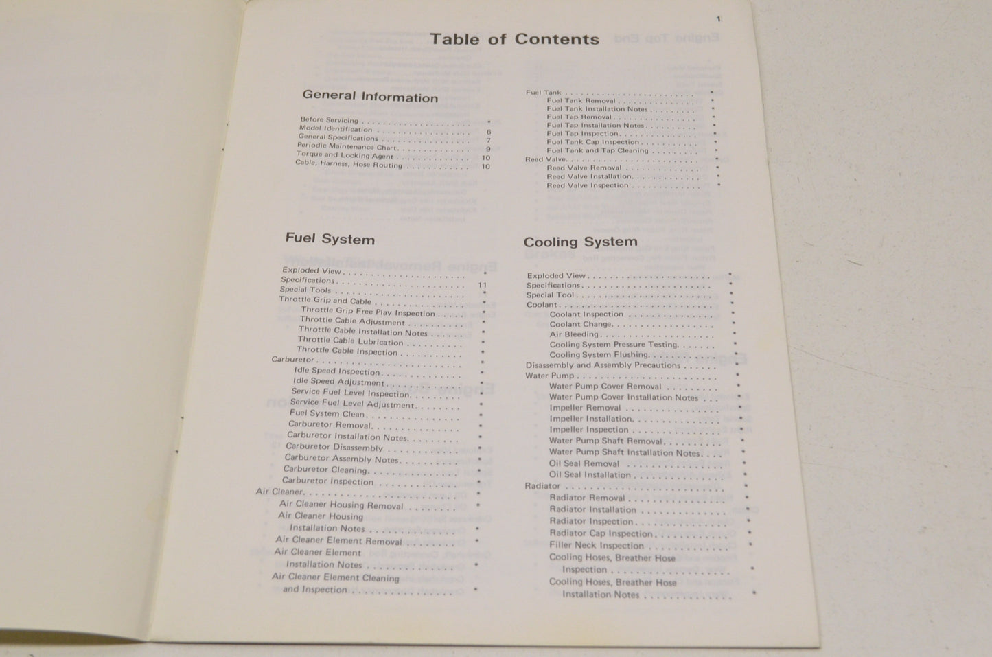 OEM Kawasaki 99924-1136-51 Service Manual Supplement KDX200E