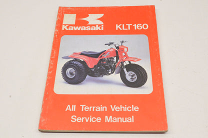 OEM Kawasaki Service Manual 85 KLT160