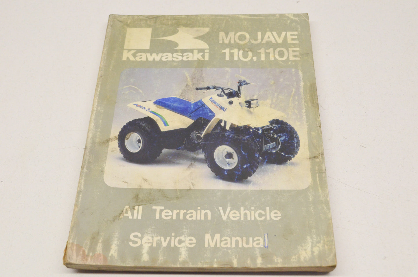 OEM Kawasaki Service Manual 87 Mojave 110, 110E