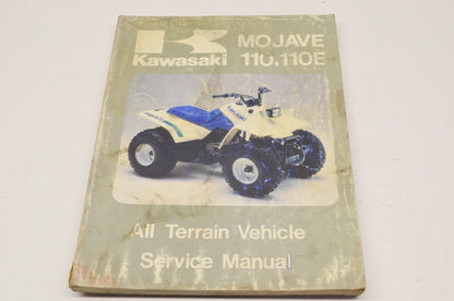 OEM Kawasaki Service Manual 87 Mojave 110, 110E