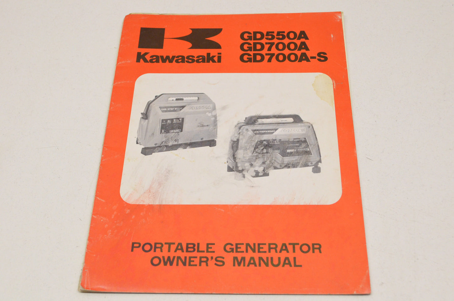 OEM Kawasaki 99920-2059 Owner's Manual GD500/700