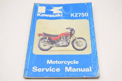 OEM Kawasaki Service Manual 76-79 KZ750