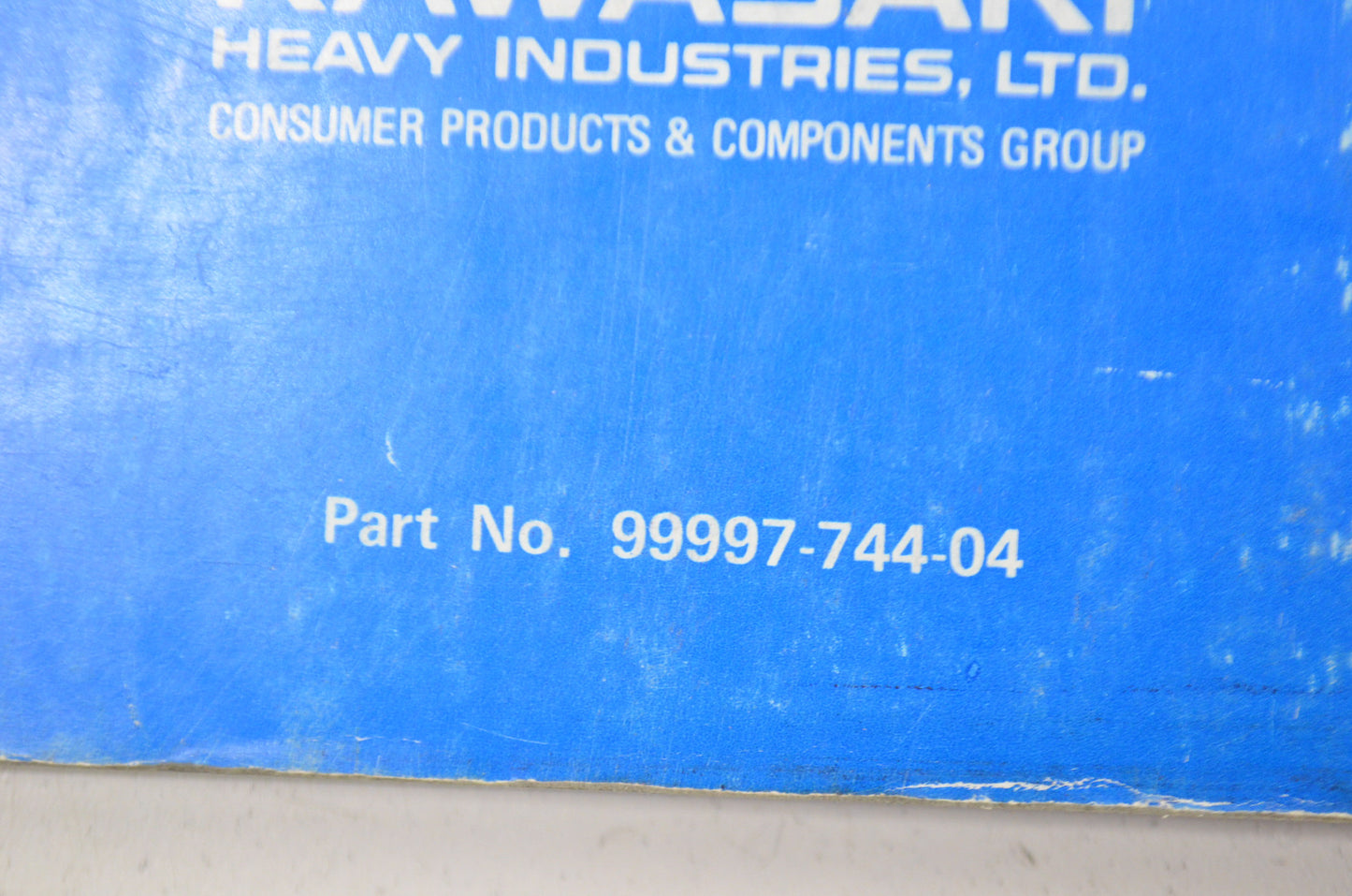 OEM Kawasaki Service Manual 76-79 KZ750