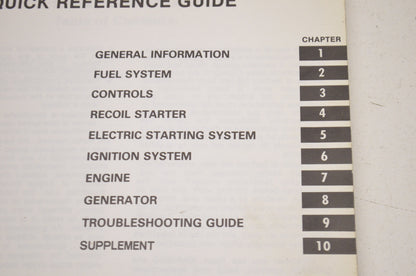 OEM Kawasaki Workshop Manual GA1800A, GA2300A, GA3200A, GA3200AS