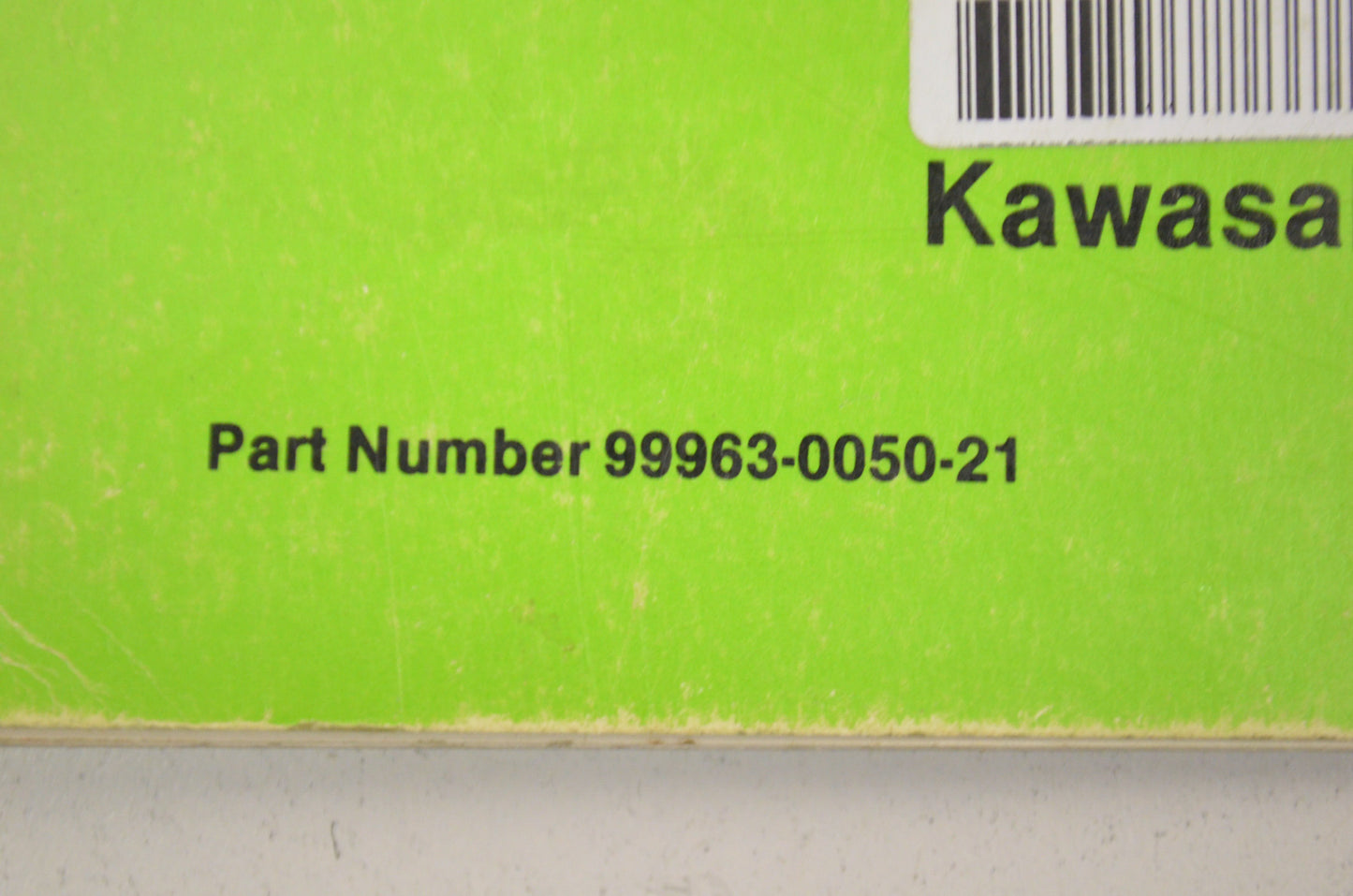 OEM Kawasaki Service Manual Supplement 83-84 KLT250