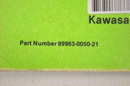 OEM Kawasaki Service Manual Supplement 83-84 KLT250