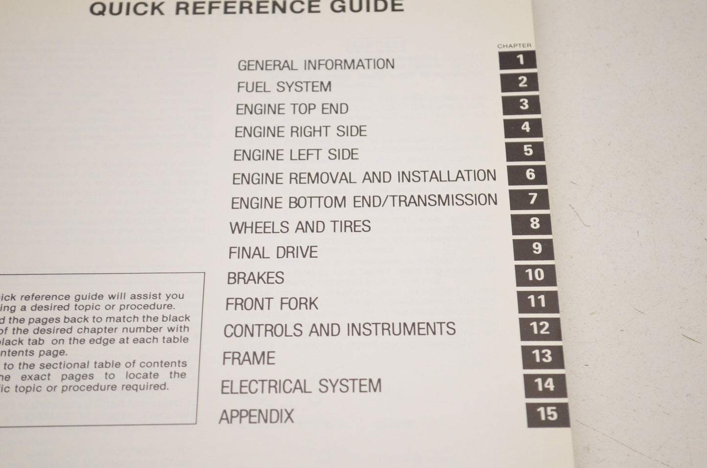 OEM Kawasaki 99963-0050-01 Service Manual 82 KLT250