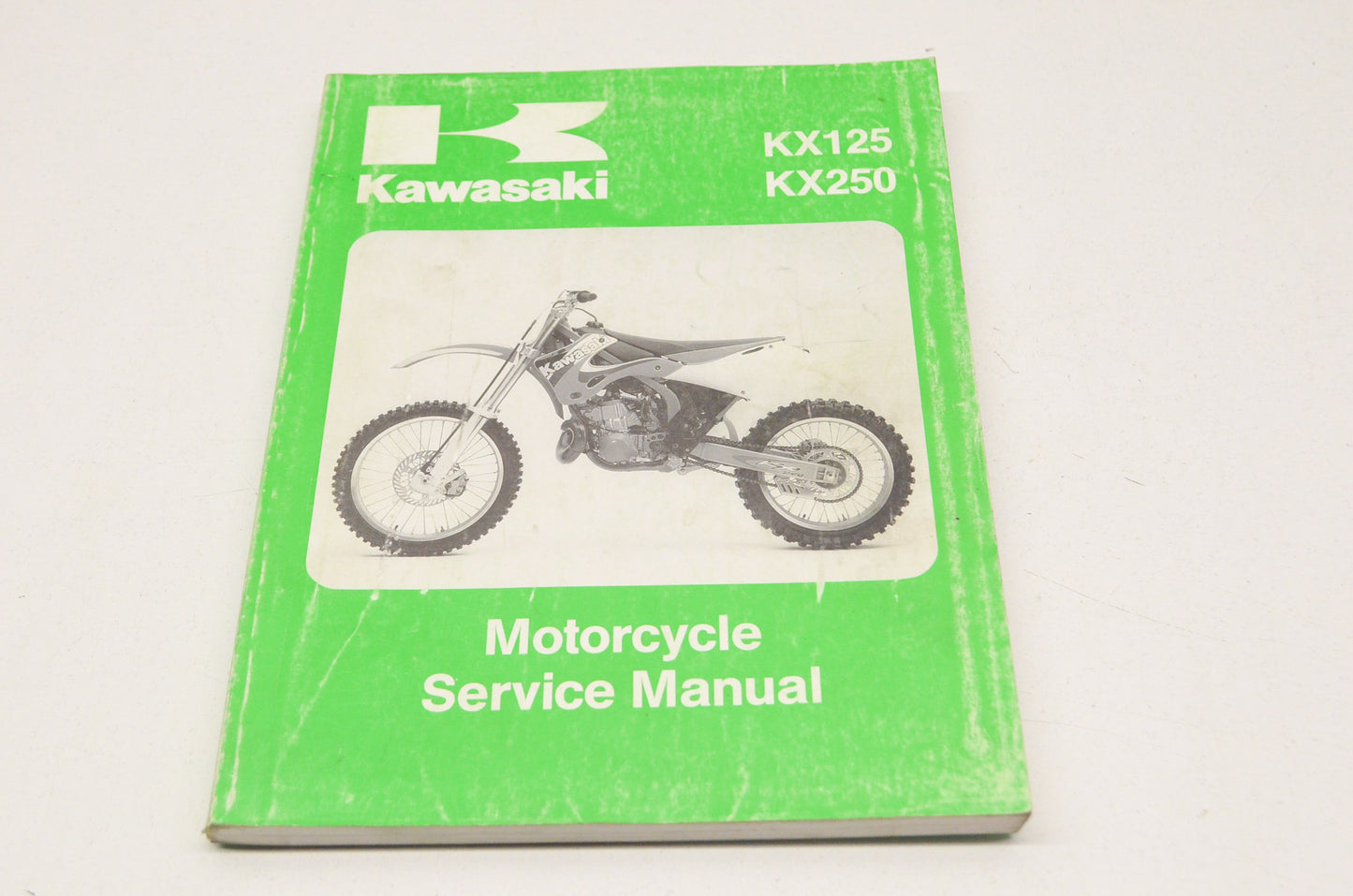OEM Kawasaki 99924-1244-01 Service Manual KX125/250L