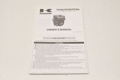 Owner's Manual FE250/FE290/FE350