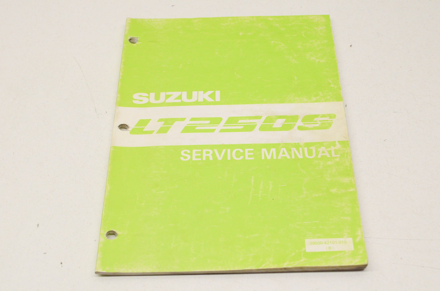 OEM Suzuki 99500-42101-01E Service Manual LT250S 1989-90