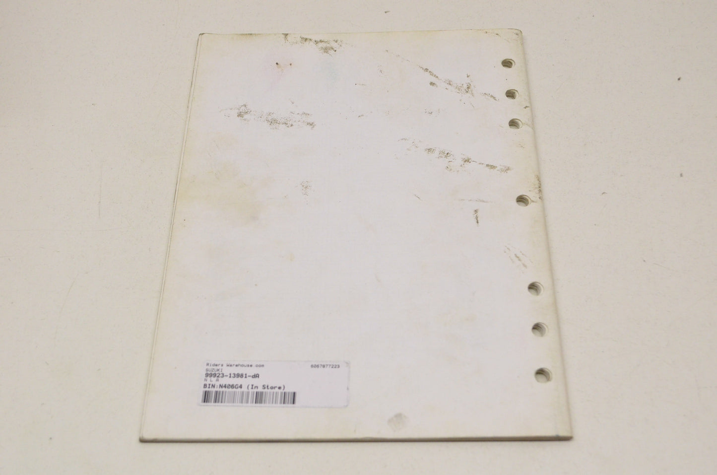 OEM Suzuki 99923-13981 Motorcycle & ATV Wiring Diagrams & Troubleshooting Guides