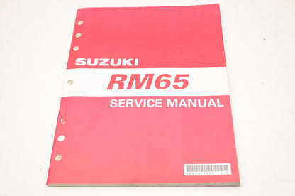 OEM Suzuki 99500-20221-01E Service Manual RM65 2003-04