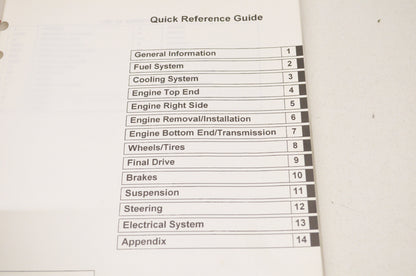 OEM Suzuki 99500-20221-01E Service Manual RM65 2003-04