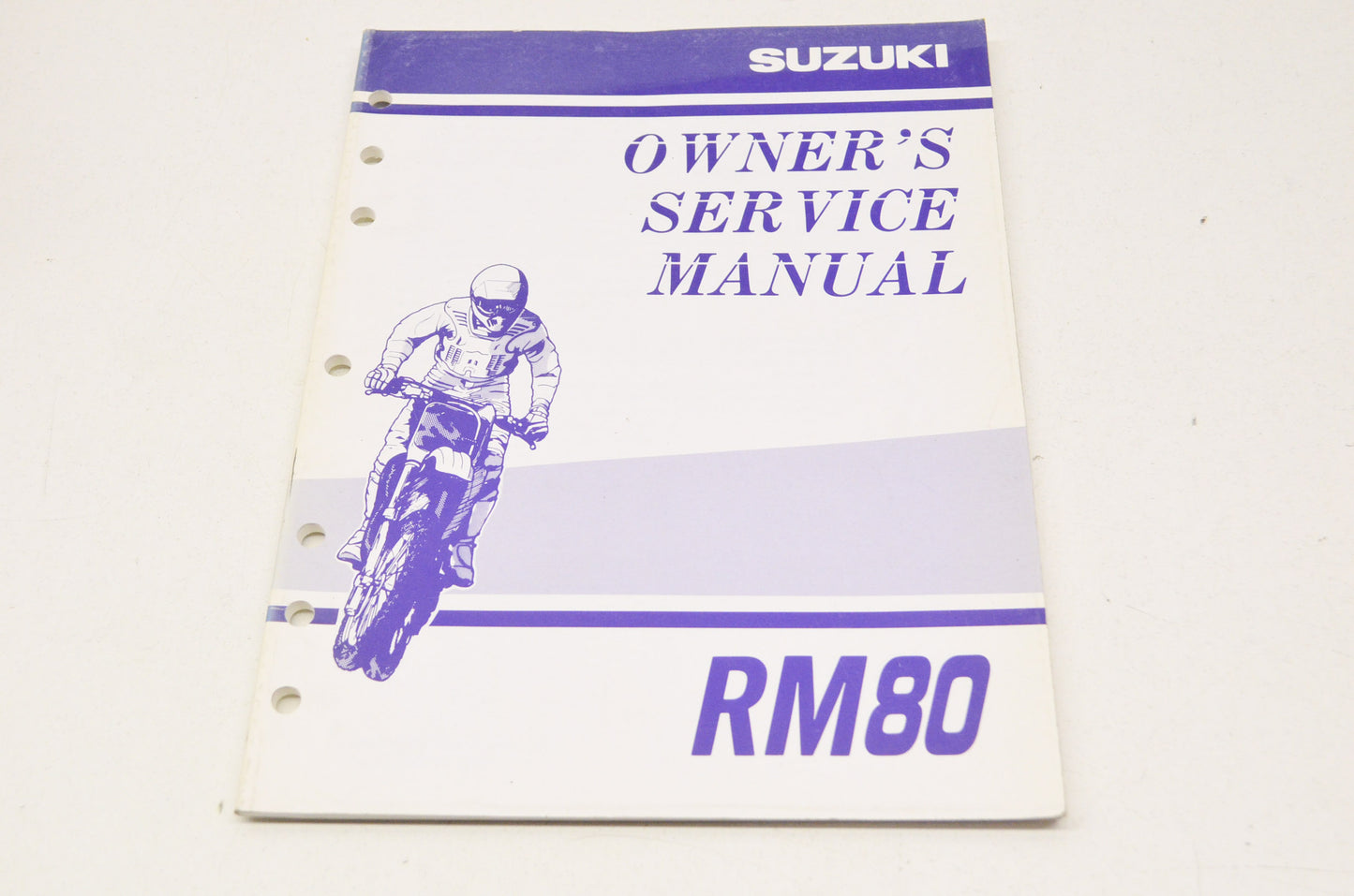OEM Suzuki 99011-02B75-03A Owner's Manual RM80Y 2000