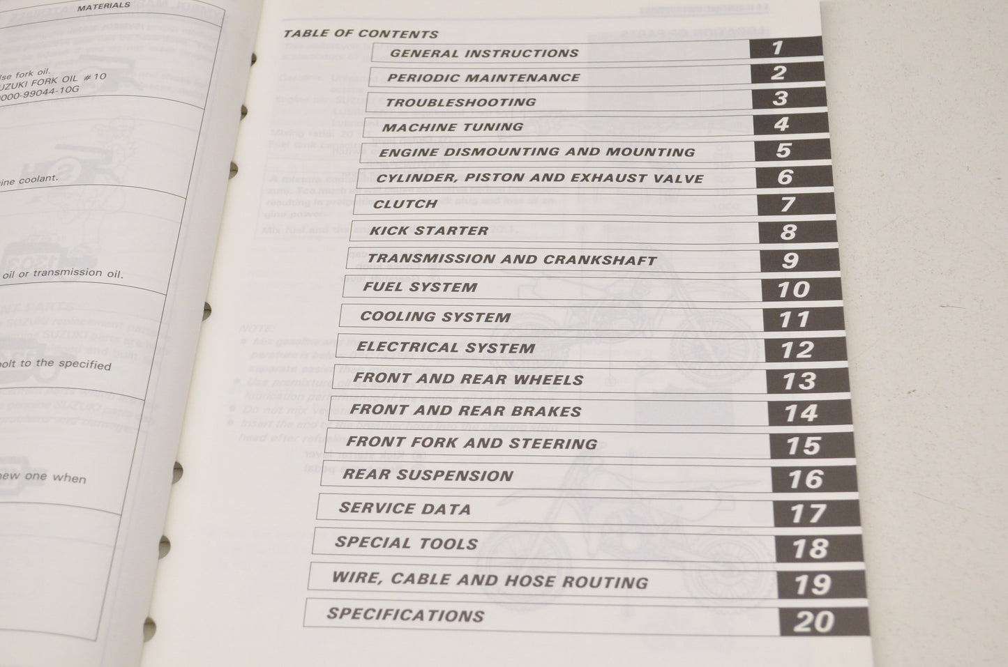 OEM Suzuki 99011-02B75-03A Owner's Manual RM80Y 2000