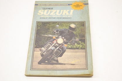 Clymer Suzuki 72-77 380-750cc Triples Service Repair Performance Manual