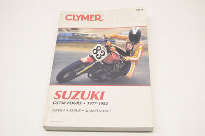 Clymer Suzuki 77-82 GS750 Fours Service Repair Maintenance Manual