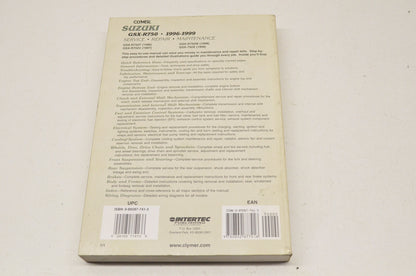 Clymer Suzuki 96-99 GSX-R75 Service Repair Maintenance Manual