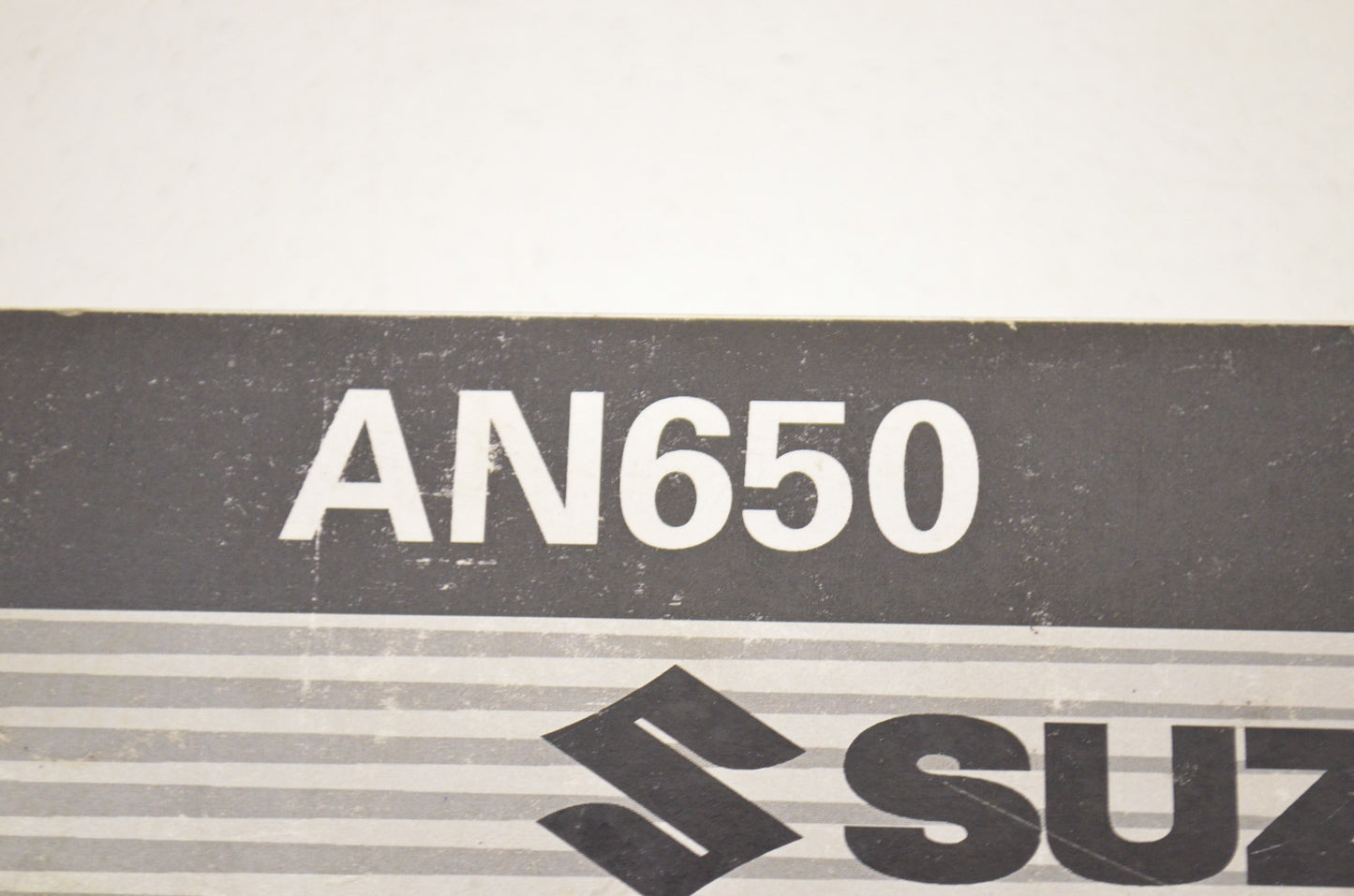 OEM Suzuki 99500-36113-03E Service Manual AN650/A 2003-20