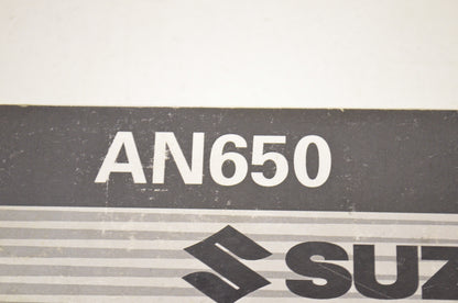OEM Suzuki 99500-36113-03E Service Manual AN650/A 2003-20