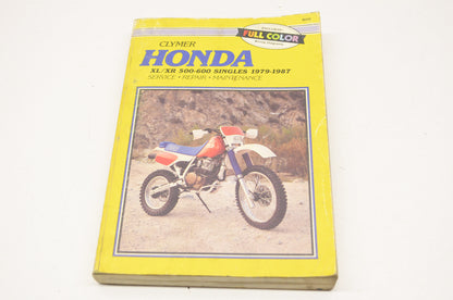 Clymer Honda 79-87 XL/XR 500-600 Singles Service Repair Maintenance Manual