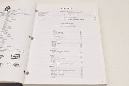 Clymer All-Terrain Vehicle 88-92 Maintenance Manual 1st Edition Volume 2