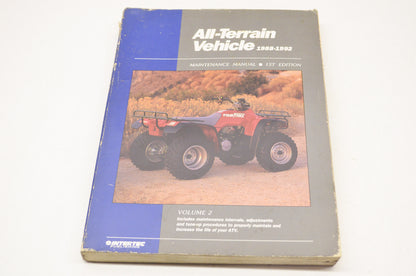Intertec All-Terrain Vehicle 88-92 Maintenance Manual 1st Edition Volume 2