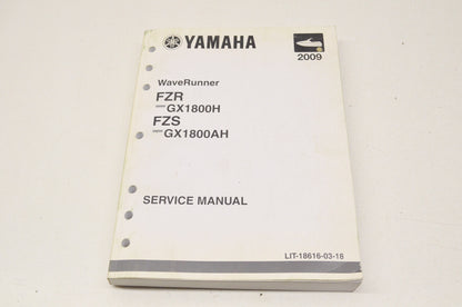 OEM Yamaha LIT-18616-03-18 Service Manual 09 GX1800H/AH