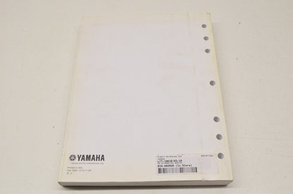OEM Yamaha LIT-18616-03-18 Service Manual 09 GX1800H/AH
