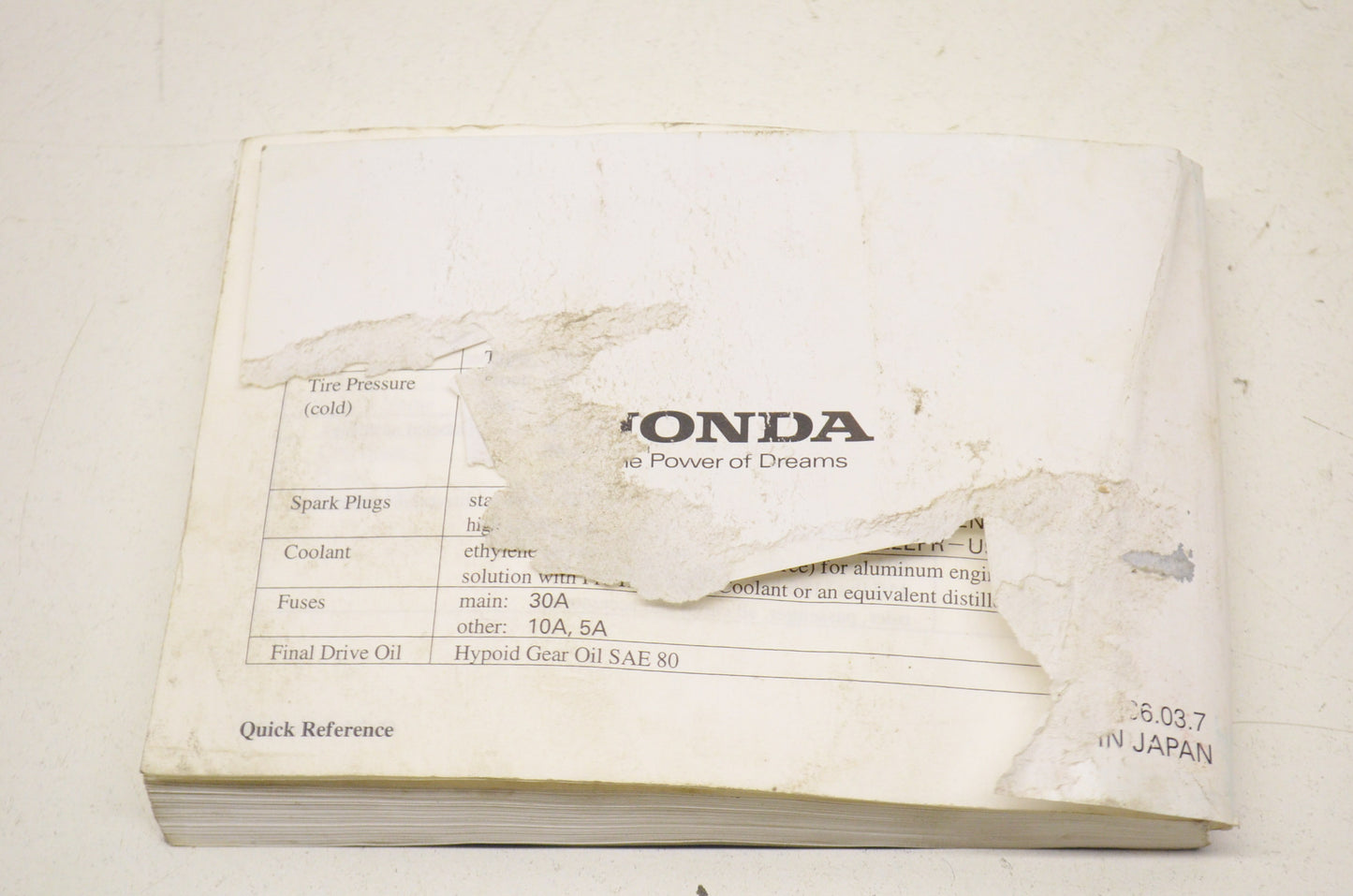 OEM Honda 31MEG630 Owner's Manual 07 VT750C Shadow Aero